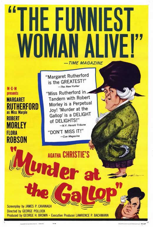 Miss Marple : Murder At The Gallop (1963) - Margaret Rutherford   Colorized Version  DVD