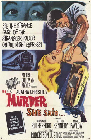 Miss Marple : Murder She Said (1961) - Margaret Rutherford   Colorized Version  DVD