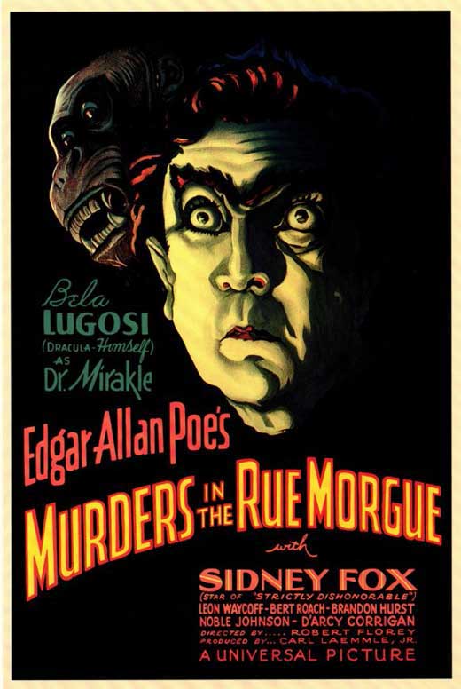 Murders In The Rue Morgue (1932) - Bela Lugosi  DVD  Colorized Version