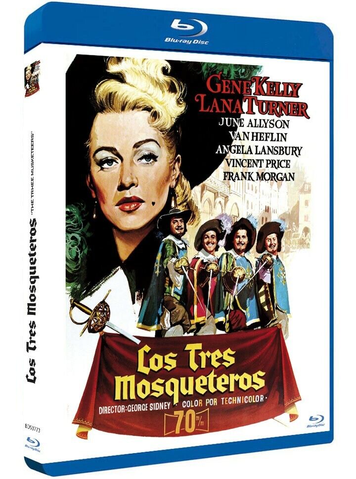 The Three Musketeers (1948) - Gene Kelly  Blu-ray codefree