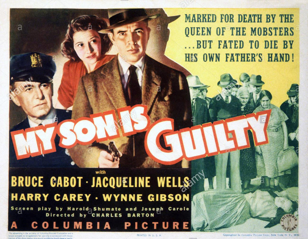 My Son Is Guilty (1939) - Bruce Cabot  DVD