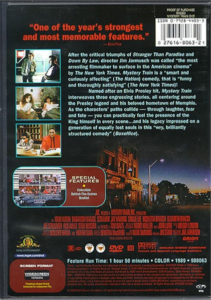 Mystery Train (1989) - Jim Jarmusch  DVD