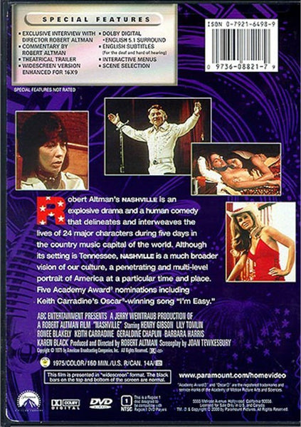 Nashville (1975) - Robert Altman  DVD