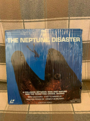 The Neptune Disaster (1972) - Ernest Borgnine Laserdisc LD   PAL