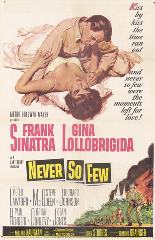 Never So Few (1959) - Frank Sinatra  DVD