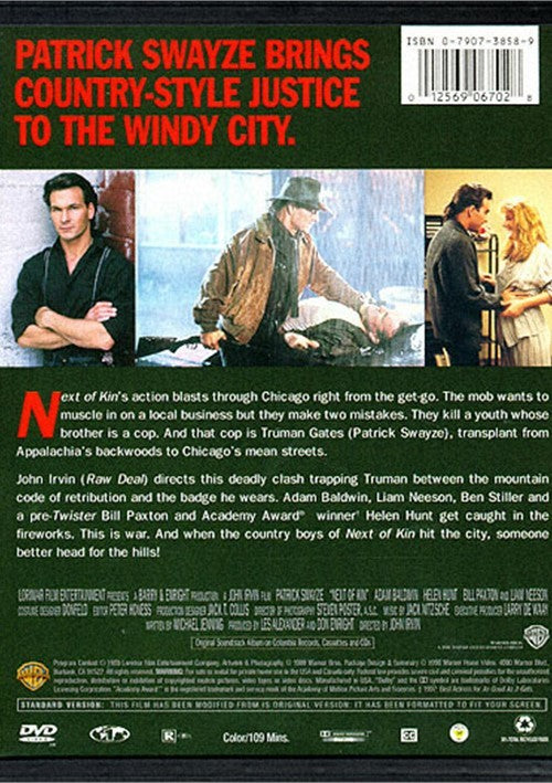 Next Of Kin (1989) – Blu-ray, Standaard Editie – Actiefilm Met Patrick Swayze