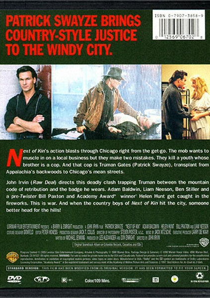Next Of Kin (1989) - Patrick Swayze  DVD