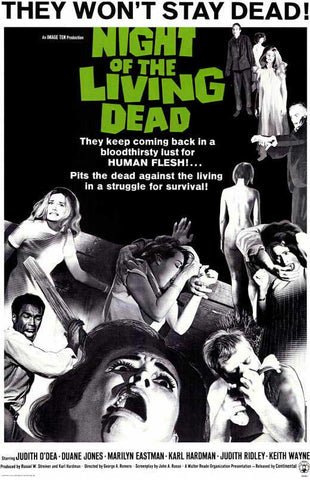 Night Of The Living Dead (1968) - George A. Romero Color Version DVD