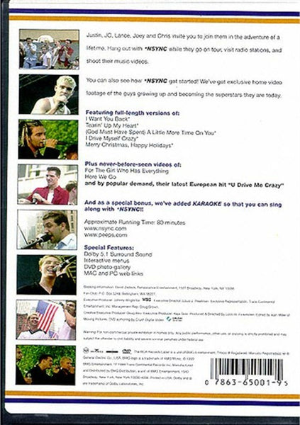 N'Sync : N The Mix DVD – Elvis DVD Collector & Movies Store