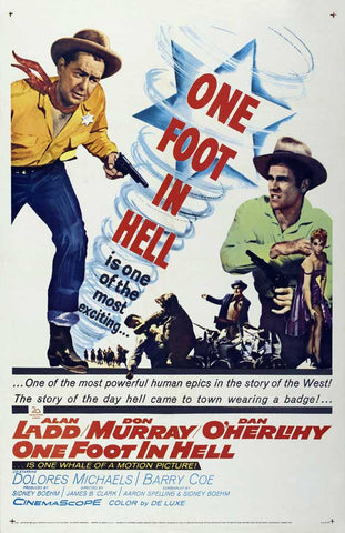 One Foot In Hell (1960) - Alan Ladd  DVD