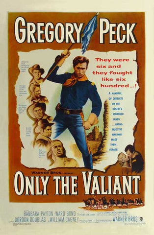Only The Valiant (1951) - Gregory Peck  DVD