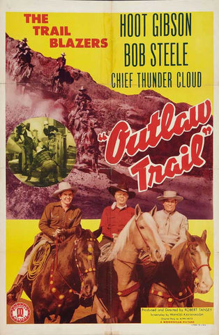 Outlaw Trail (1944) - Hoot Gibson  DVD