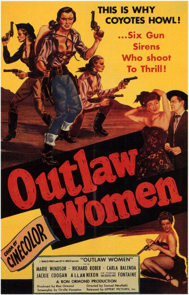 Outlaw Women (1952) - Marie Windsor  DVD