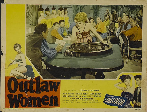 Outlaw Women (1952) - Marie Windsor  DVD
