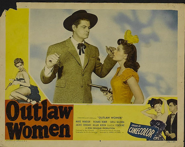 Outlaw Women (1952) - Marie Windsor  DVD