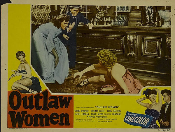 Outlaw Women (1952) - Marie Windsor  DVD