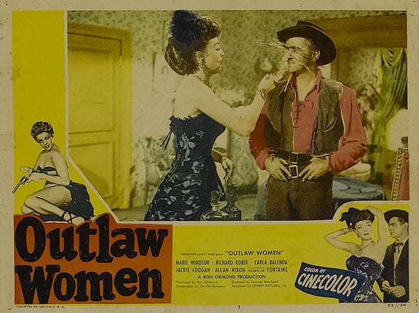 Outlaw Women (1952) - Marie Windsor  DVD