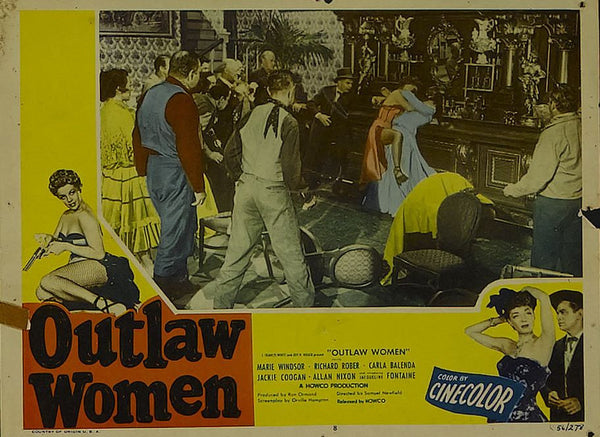 Outlaw Women (1952) - Marie Windsor  DVD