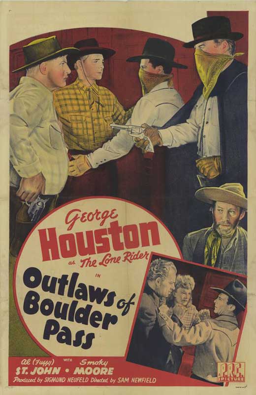 Outlaws Of Boulder Pass (1942) - George Houston  DVD