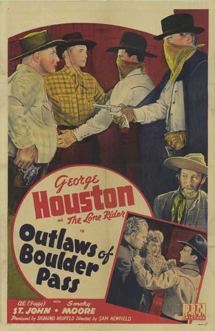 Outlaws Of Boulder Pass (1942) - George Houston  DVD