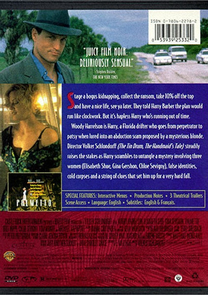Palmetto (1998) - Woody Harrelson  DVD