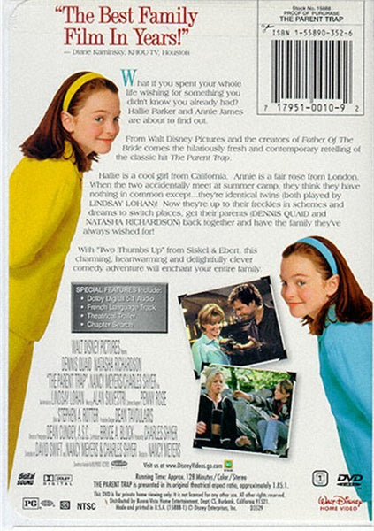 The Parent Trap (1998) - Lindsay Lohan  DVD