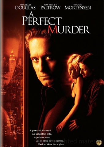 A Perfect Murder (1998) - Michael Douglas  DVD