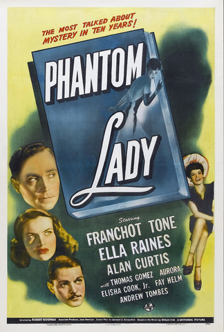 Phantom Lady (1944) - Ella Raines  DVD