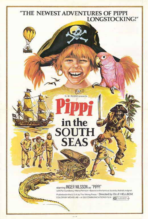 Pippi In The South Seas (1970)  DVD