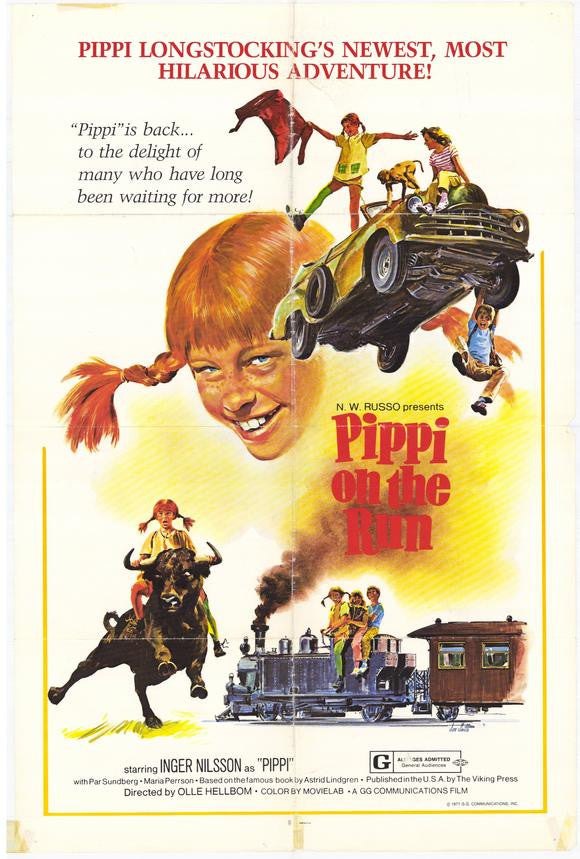 Pippi On The Run (1970)  DVD