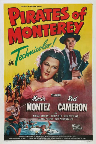 Pirates Of Monterey (1947) - Rod Cameron  DVD