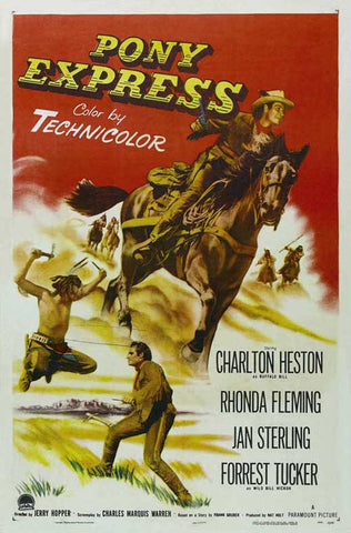 Pony Express (1953) - Charlton Heston  DVD