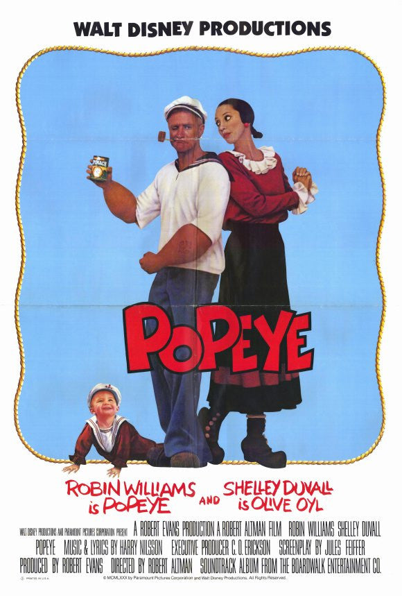 Popeye (1980) - Robin Williams  DVD