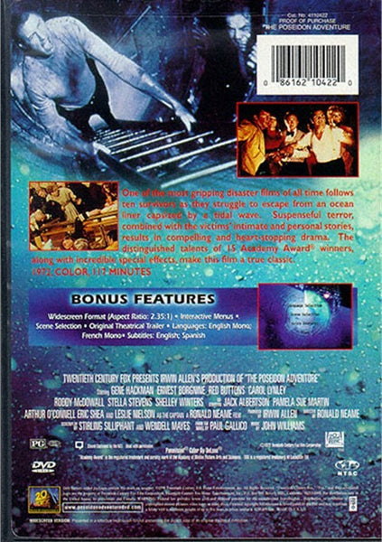 The Poseidon Adventure (1972) - Gene Hackman  THX DVD
