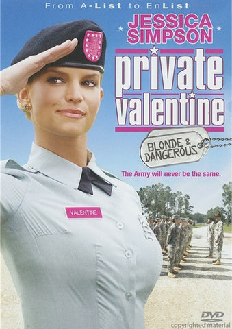 Private Valentine: Blonde & Dangerous (2008) - Jessica Simpson  DVD