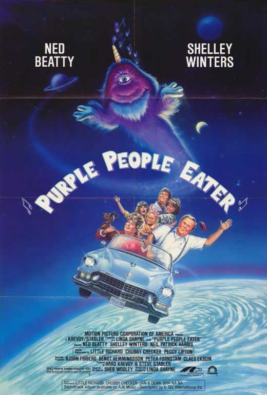 Purple People Eater (1988) - Ned Beatty  DVD