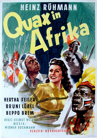 Quax in Afrika (1947) - Heinz Rühmann DVD