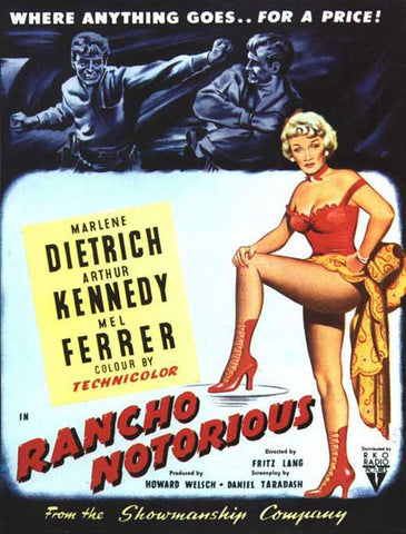 Rancho Notorious (1952) - Marlene Dietrich  DVD