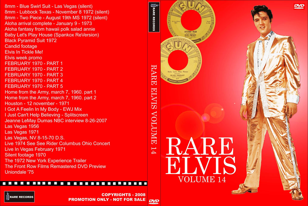 Rare Elvis 14   DVD