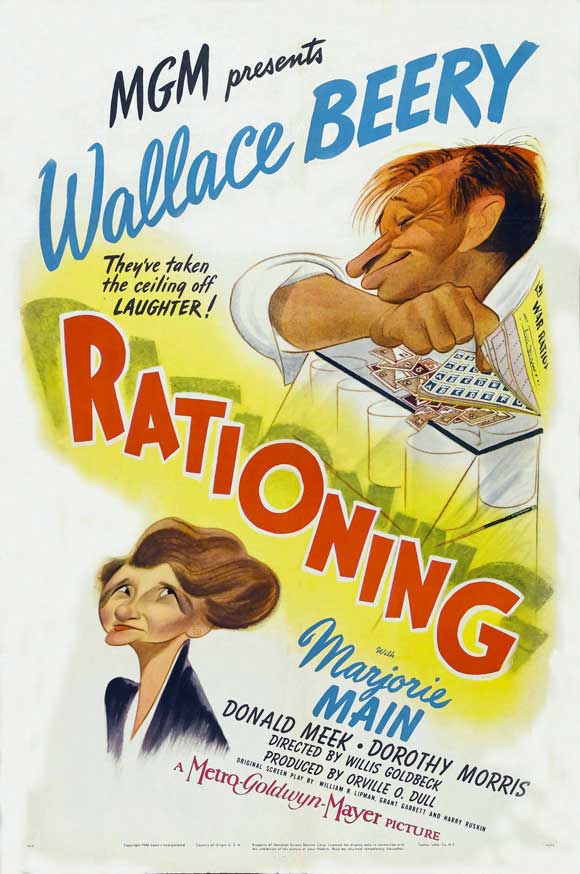 Rationing (1944) - Wallace Beery  DVD