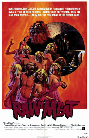 Raw Meat (1972) - Christopher Lee  DVD