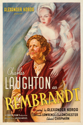 Rembrandt (1936) - Charles Laughton  Colorized Version  DVD