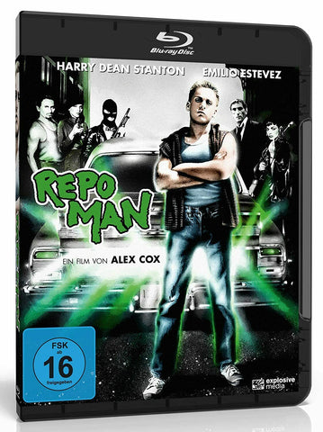 Repo Man (1984) - Harry Dean Stanton  Blu-ray
