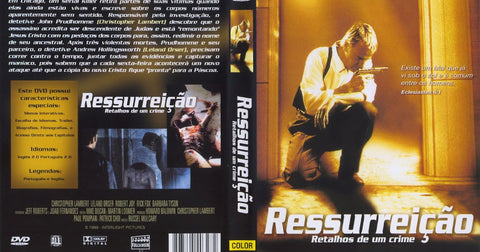 Resurrection (1999) - Christopher Lambert  DVD  codefree