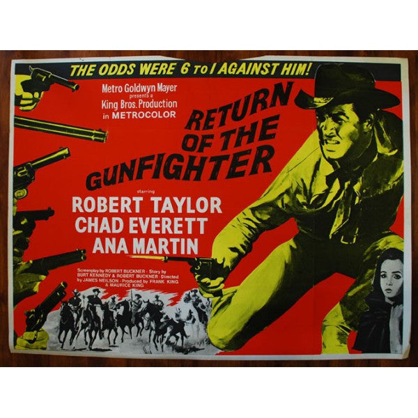 Return Of The Gunfighter (1967) - Robert Taylor  DVD