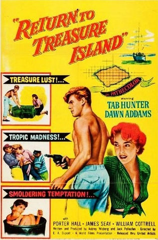 Return To Treasure Island (1954) - Tab Hunter  DVD