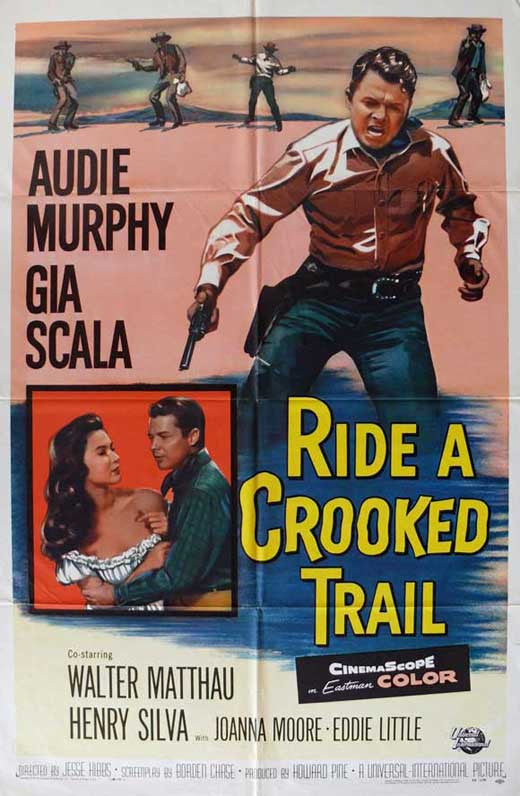 Ride A Crooked Trail (1958) - Audie Murphy  DVD