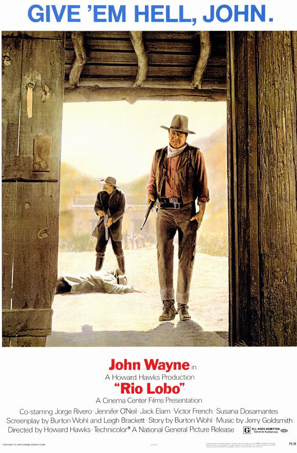 Rio Lobo (1970) - John Wayne  DVD