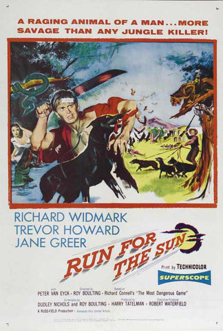Run For The Sun (1956) - Richard Widmark  DVD