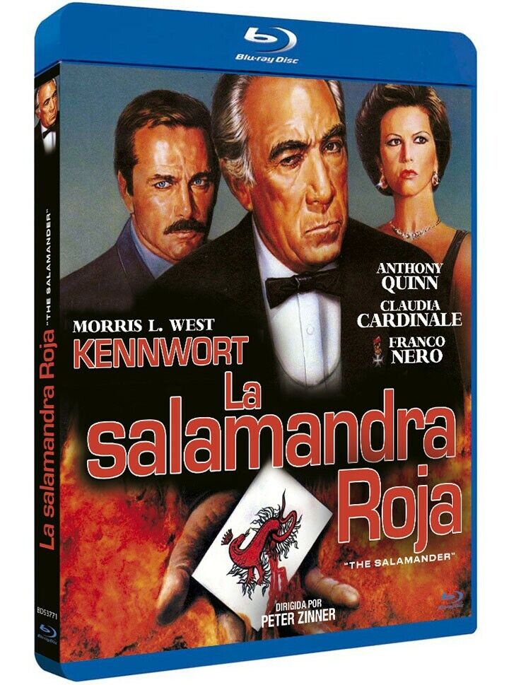 The Salamander (1981) - Anthony Quinn  Blu-ray codefree